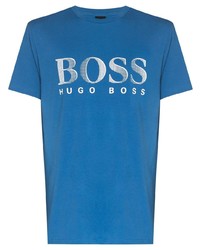BOSS Classic Logo Ss Tee Blu