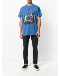 Givenchy Cuban Fit Monkey Brothers Print T Shirt