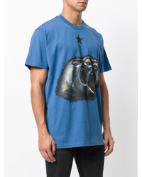Givenchy Cuban Fit Monkey Brothers Print T Shirt