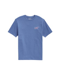 Vineyard Vines Faded Flag Whale Graphic Tee