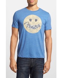 Lucky Brand Fender Smiley Graphic T Shirt
