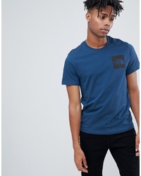The North Face Fine T Shirt In Blue