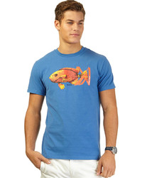 Nautica Fish Graphic T Shirt