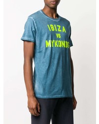 MC2 Saint Barth Ibiza Vs Mykonos Print T Shirt