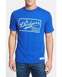 Mitchell & Ness La Dodgers World Series Tailored Fit Short Sleeve T Shirt