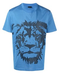 Billionaire Lion Motif T Shirt