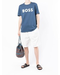 BOSS Logo Crew Neck T Shirt