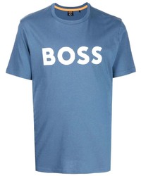 BOSS Logo Crew Neck T Shirt