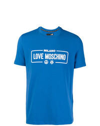 Love Moschino Logo Patch T Shirt