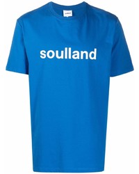 Soulland Logo Print Cotton T Shirt