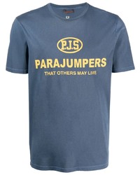 Parajumpers Logo Print Cotton T Shirt