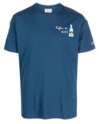 MC2 Saint Barth Logo Print Cotton T Shirt