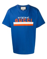 Gucci Logo Print Short Sleeve T Shirt