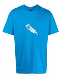 Jacquemus Logo Print Short Sleeved T Shirt