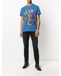 Just Cavalli Logo Print T Shirt