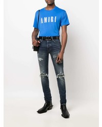 Amiri Logo Print T Shirt