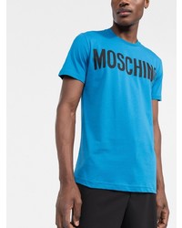 Moschino Logo Print T Shirt