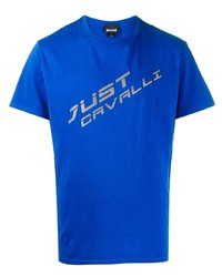 Just Cavalli Logo Print T Shirt