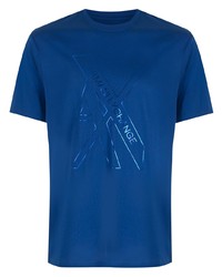Armani Exchange Metallic Logo T Shirt