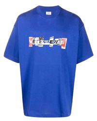 Vetements Mixed Logo Print T Shirt