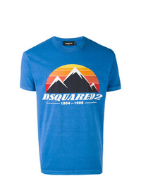 DSQUARED2 Mountain Print T Shirt
