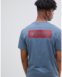 Columbia North Cascades Back Print T Shirt In Blue