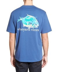 Vineyard Vines Painted Permit Graphic Pima Cotton T Shirt