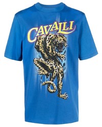 Roberto Cavalli Panther Print T Shirt