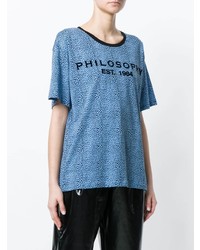 Philosophy di Lorenzo Serafini Patterned T Shirt