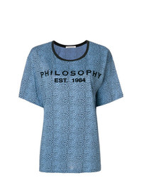 Philosophy di Lorenzo Serafini Patterned T Shirt