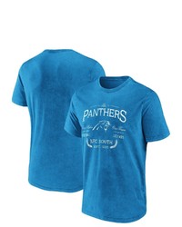 NFL X DARIUS RUCKE R Collection By Fanatics Blue Carolina Panthers T Shirt