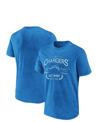 NFL X DARIUS RUCKE R Collection By Fanatics Powder Blue Los Angeles Chargers T Shirt