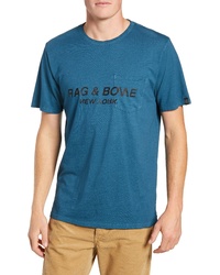 rag & bone Regular Upside Down Pocket T Shirt