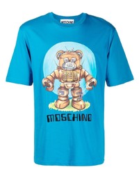 Moschino Robo Teddy Organic Cotton T Shirt