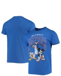 Junk Food Royal Detroit Pistons Disney Mickey Squad T Shirt At Nordstrom