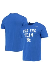 Nike Royal Kentucky Wildcats Logo Mantra T Shirt