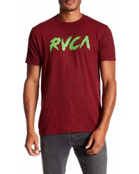 RVCA Shredder Logo Crew Neck Tee