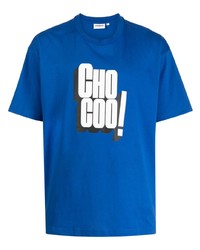 Chocoolate Slogan Print Cotton T Shirt