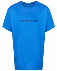 F.A.M.T. Slogan Print Short Sleeved T Shirt