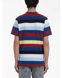 Marni Stripe Print Cotton T Shirt