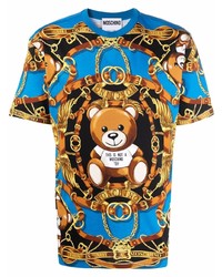 Moschino Teddy Short Sleeve Printed T Shirt