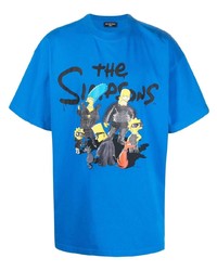 Balenciaga The Simpsons Print T Shirt