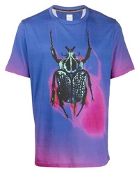 Paul Smith Tie Dye Graphic T Shirt