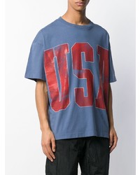 424 Usa Slogan Print T Shirt