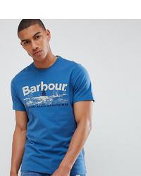 Barbour Waterline Tshirt In Navy
