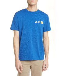 A.P.C. X Carhartt Work In Progress Fire T Shirt