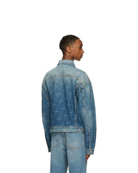 Balenciaga Blue Denim Large Fit Jacket