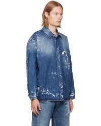 Martine Rose Blue Denim Shirt