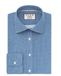 Thomas Pink Matthews Print Classic Fit Button Cuff Shirt