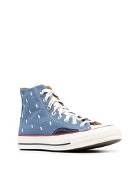 Converse Printed Lace Up Sneakers